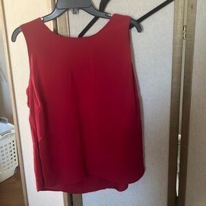 FINAL MARKDOWN Elementz Red Tank Top with Classic Round Neckline 1X nwt